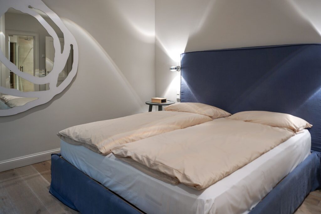 Schlafzimmer in Ferienhaus in Rügen