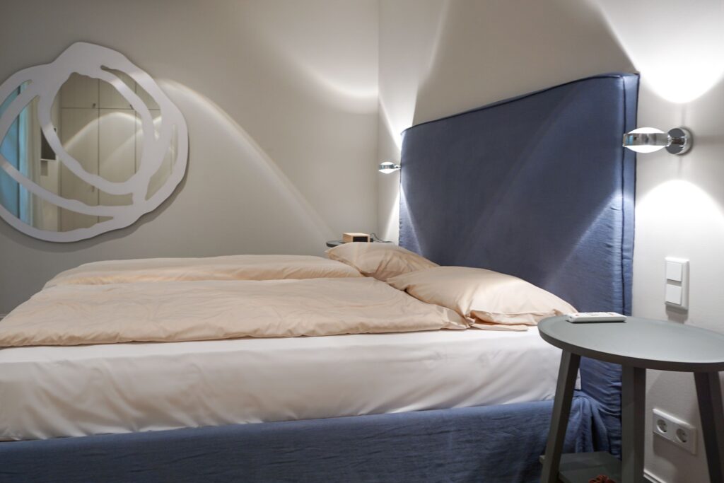 Schlafzimmer in Ferienhaus in Rügen