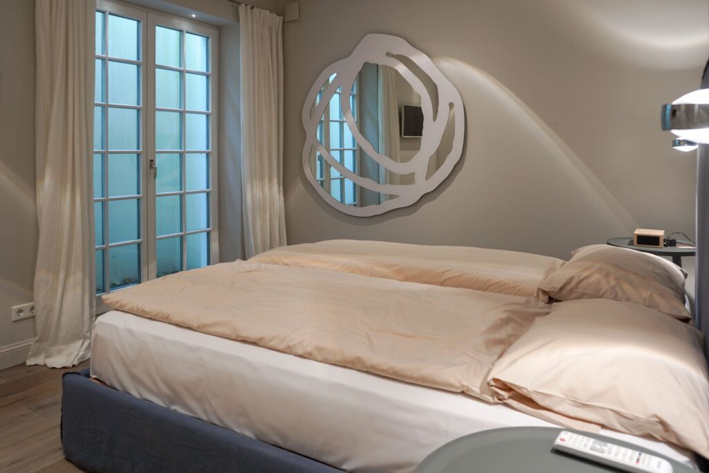 Schlafzimmer in Ferienhaus in Rügen