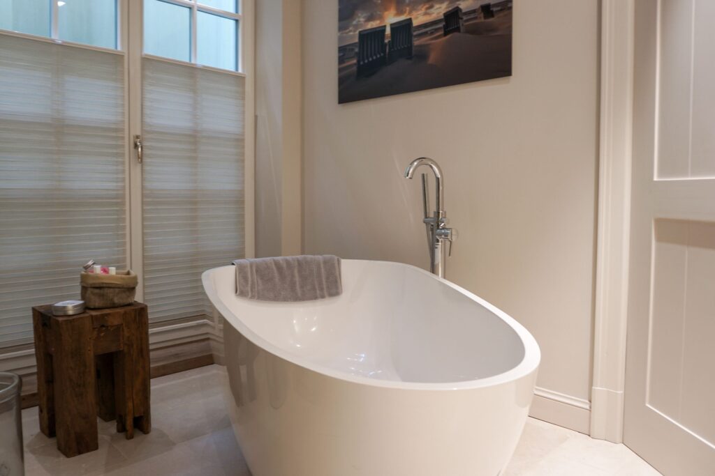 Badewanne in Ferienhaus in Rügen