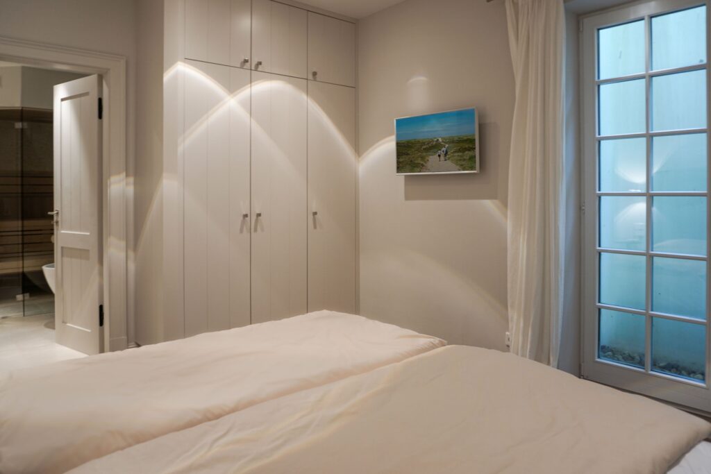 Schlafzimmer in Ferienhaus in Rügen