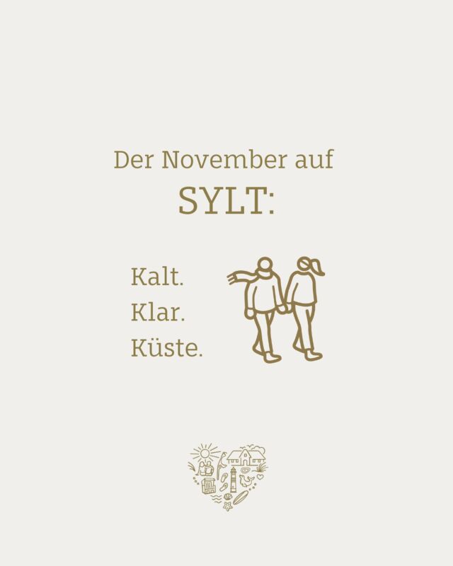 … und ganz ehrlich: wir lieben es! ❤️ 

Genau so kann man Sylt im November erleben.

Weniger Menschen, mehr Raum zum Atmen.
Wir mögen die Insel, wenn sie pur ist – rau, ruhig und ohne Saison-Filter.

Deshalb lohnt sich der Urlaub auf Sylt im November: Wir bekommen die Insel so, wie sie wirklich ist.

Jetzt Verfügbarkeiten checken auf: www.wedell-sylt.de

#KaltKlarKüste #Sylt #SyltImNovember #OffSeasonVibes #Nordsee #WirAufSylt #SyltUrlaub #NordseeMomente #Inselzeit #TravelGermany #MeerMachtKlar #ZeitfürSylt